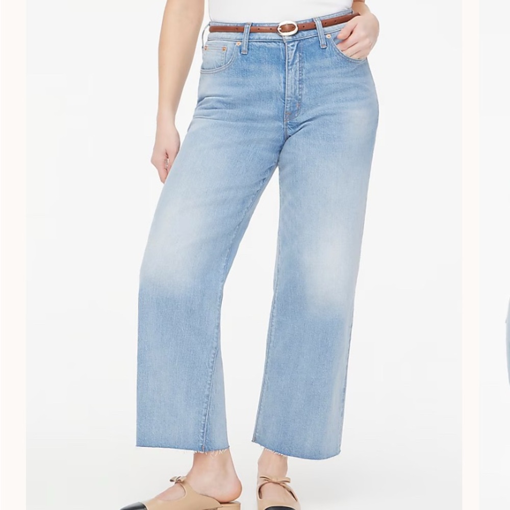 J.Crew Wide Leg Jeans